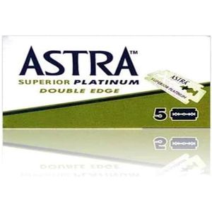 Superieure Platinum Double Edge Scheermesjes - 5 Messen