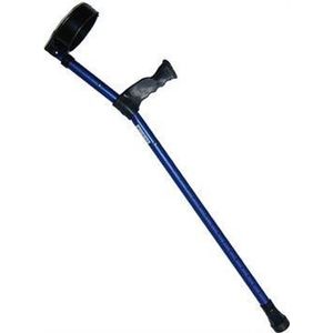 Ossenberg Elleboogkrukken Met Anatomisch Handvat Blauw Per Paar