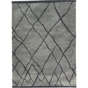 Vloerkleed Brinker Carpets Rabat Silver Grey - maat 200 x 300 cm