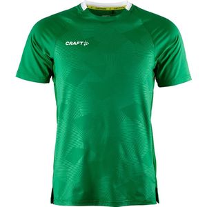 Craft Premier Solid Shirt Korte Mouw Heren - Groen | Maat: 3XL