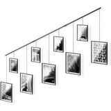 Umbra - Exhibit 9 - Fotolijsten - Zwart - Hout - 9 Stuks