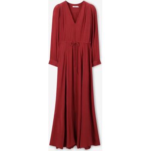 Sissy-Boy - Maxi Jurk - Rode - Pofmouwen