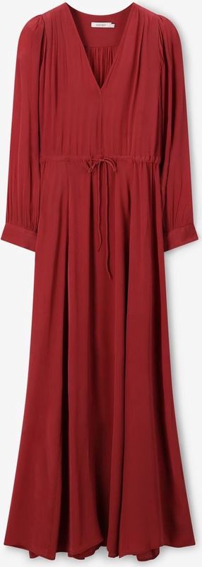 Sissy-Boy - Maxi Jurk - Rode - Pofmouwen