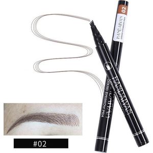 Handaiyan Microblading Eyebrow Tattoo Pen | Waterproof Tattoo Wenkbrauw Pen | Wenkbrauwpen | Kleur 1: Licht Bruin
