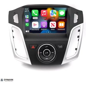 Dynavin radio Navigatie Ford focus 2011-2015 carkit usb android 14 draadloos apple carplay usb