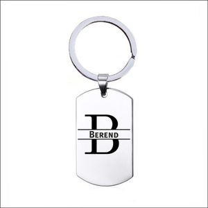 Sleutelhanger RVS Met Naam -  Berend