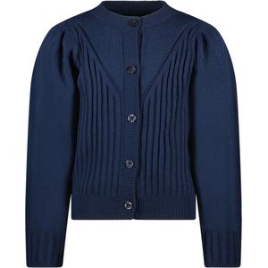 B.Nosy - Meisjes vest - Oona - Navy - Maat 122/128