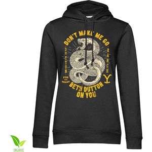 Yellowstone - Beth Dutton Hoodie/trui - L - Zwart