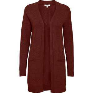 Vest - Effen - Knitwear - Lange Mouw - Normale Pasvorm