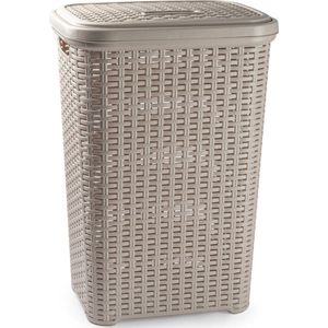 Banc de rangement pliable en velours - 76 x 38 x H 38 - Noir