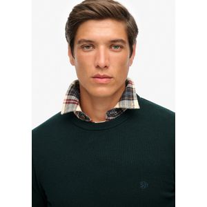 SuperDry - Essentials Cotton Sweater - Heren - Comfortabele Trui