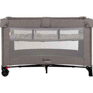 Qute Campingbed Q-Dream Jeans Taupe