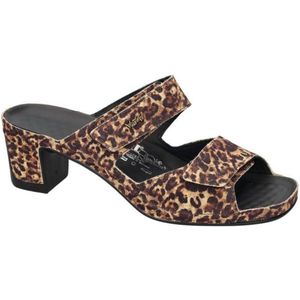 Vital -Dames - beige donker - slippers & muiltjes - maat 38