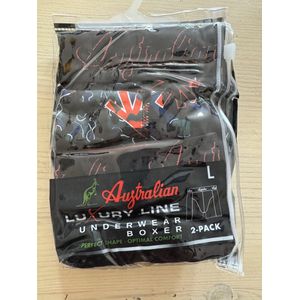 2 stuks Australian Boxershort - Neon Orange - S