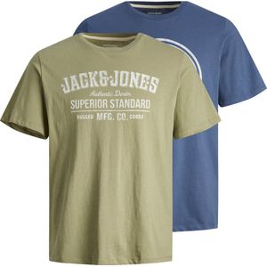 JACK&JONES JJEJEANS TEE SS O-NECK 23/24 2PK MP Heren T-shirt - Maat L