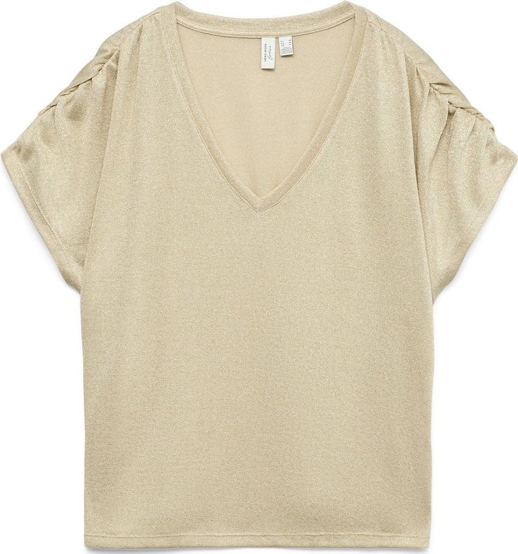 Vero Moda, Heren, Tops, Beige, Maat: M