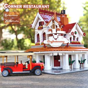 brickparts.nl - Moc 15010 Street Building Compatibel Met 10243 Parijse Restaurant-Compatible met grote merken-