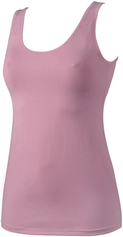 Avet dames hemd microfiber 7591 - Polyamide dames onderhemd - Naadloos Singlet - M - Paars