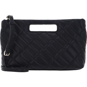 SEIDENFELT MANUFAKTUR Handtas Schoudertas Atna Oversize Clutch Black / Gold Zwart