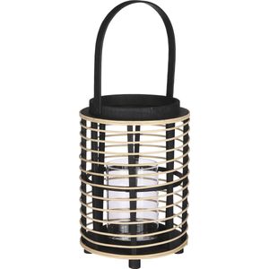 Mica Decorations Jonas Lantaarn - H29,5 x Ø20 cm - Zwart
