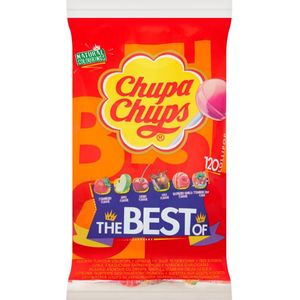 Chupa Chups The Best Of lolly's 120 stuks