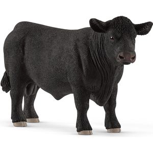 schleich FARM WORLD - Black Angus Stier - Speelfiguur - Kinderspeelgoed voor Jongens en Meisjes - 3 tot 8 jaar - 13879