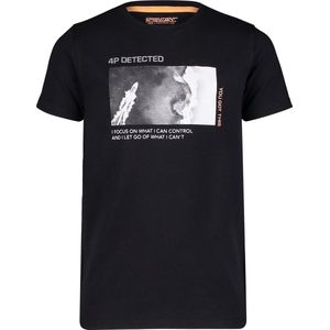 4PRESIDENT T-shirt jongens - Black - Maat 98