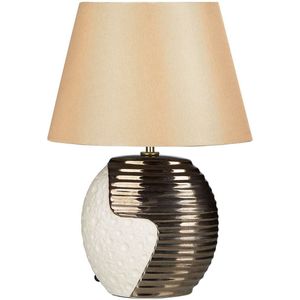 ESLA - Tafellamp - Beige - Porselein