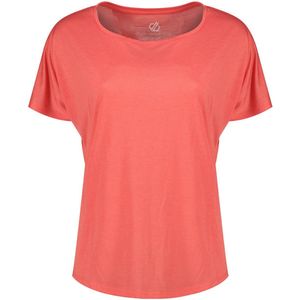 Dare2b Persisting Ii T-shirt Met Korte Mouwen Oranje 44 Vrouw