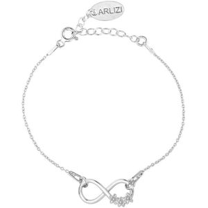 ARLIZI 1319 Armband Infinity Symbool - Dames - 925 Sterling Zilver - 18 cm