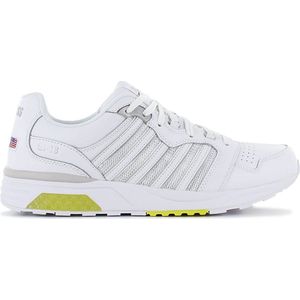 K-SWISS SI-18 RANNEL - Heren Sneakers Schoenen Leer Wit 07920-193-M - Maat EU 42.5 UK 8.5