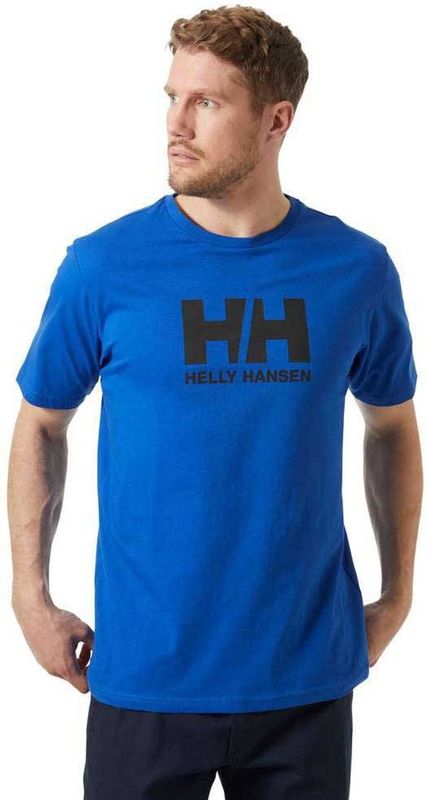 Helly Hansen - Logo T-shirt - Blauw - Korte Mouwen