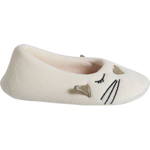 Vertbaudet - Ballerinasloffen - Roze - Polyester - Met Sierhartje