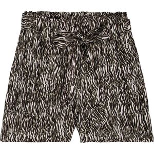 Short Met Zebraprint D10141 60 Black