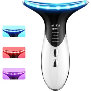 Huidverjongingsapparaat - LED Gezichtsmasker - Facelift Apparaat - Anti Rimpel - Gezichts- en Nekmassage