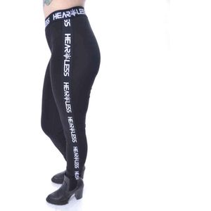 Heartless Saga Dames Legging - zwart/wit - S