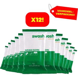 12x Swash Washandjes Geparfumeerd 8-pack - Voordeelverpakking!