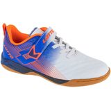Lotto SHOOTA K Uniseks sneakers voor kinderen, wit/blauw, 25 EU, witblauw., 25 EU