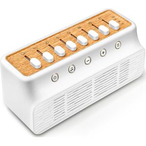 White Noise Machine - Slaapluidspreker - Bluetooth 5.0 - Draagbare Slaaphulp - 8 Natuurgeluiden