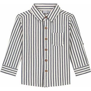 Prénatal baby blouse - Jongens - Dark Off-White - Maat 62
