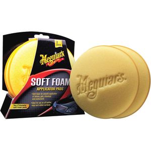 Zachte applicatie pads voor wax en polijstmiddel (2 stuks)