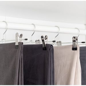Eleganca Kledinghangers 20 stuks - kledinghangers anti slip - broekhangers - rokhangers - laarzenhangers