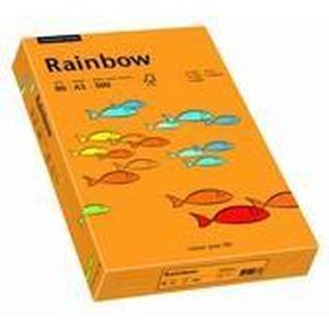 Rainbow gekleurd papier A3 160 gram 24 oranje 250 vel