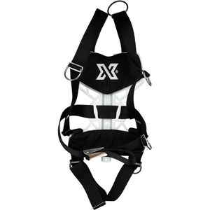Xdeep Nx Series Ultralight Standard Harnassysteem Met Rugplaat Zwart S