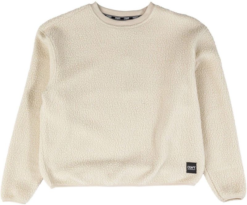 Colourwear - Snug Pile Fleece Sweater - Off White - Dames