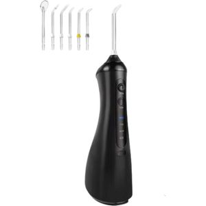Flosser Zyrell - Draadloze Waterflosser - Oplaadbare Monddouche met 6 Jet Tips - 3 Modi - Tandheelkundige Flosser voor Tanden & Tandvlees