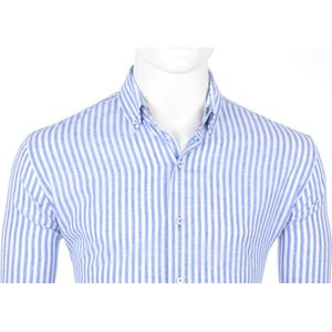 Eden Valley overhemd blauw gestreept - 4546