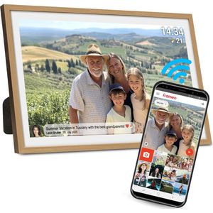 Denver - PFF-3263 - Digitale Fotolijst - 32 inch - Full HD - WiFi - 32GB - IPS Touchscreen