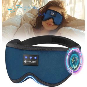 Bluetooth slaapmasker met hoofdtelefoon en 3D-design - voor ononderbroken slaap