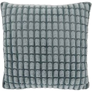 Unique Living - Defne - Sierkussen - Beach Blue - Katoen - 45x45cm
